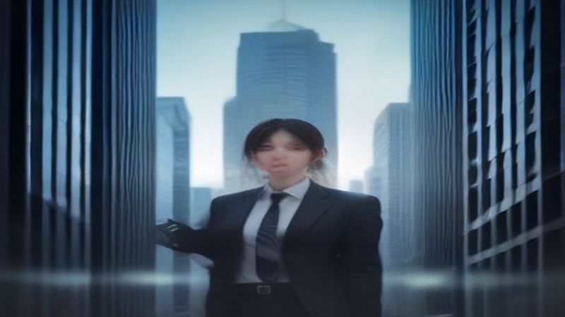 网飞猫顾问在企业客户现场进行AI应用演示